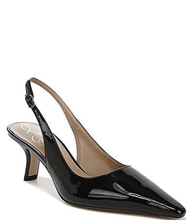 Sam Edelman Bianka Slingback Patent Pointed Toe Pumps Product Image