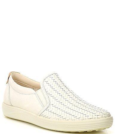 ECCO Soft 7 Woven Slip-On II Women's Shoes Product Image