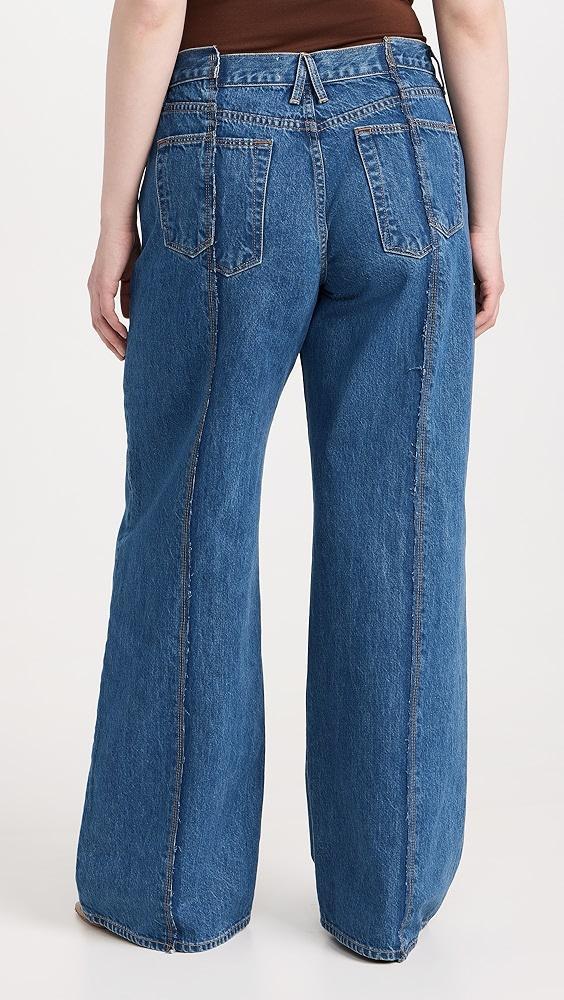 SLVRLAKE Re-Work Mica Paneled Jeans | Shopbop Product Image