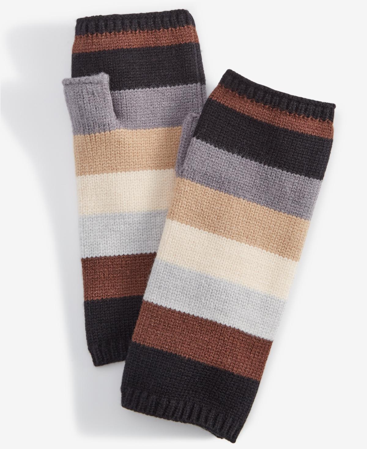 On 34th Womens Colorblocked Fingerless Gloves, Created for Macys Product Image