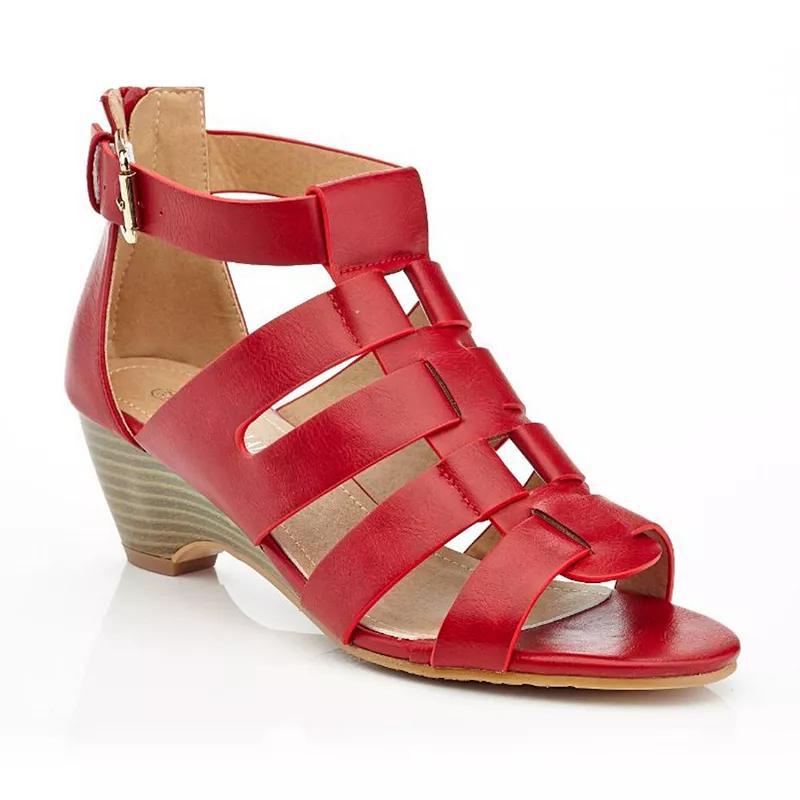 Henry Ferrera Catana Womens Wedge Sandals Product Image