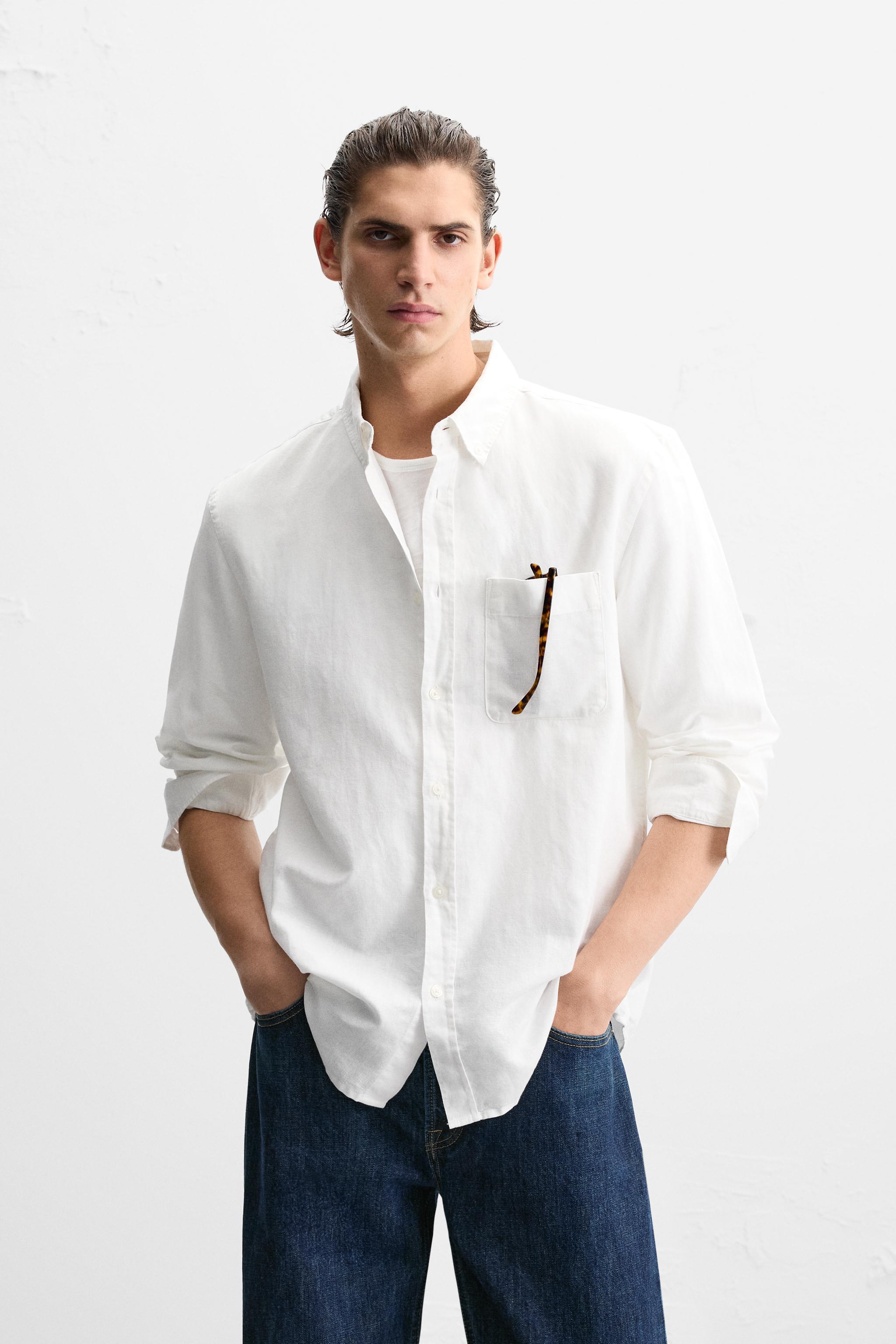 LINEN - COTTON SHIRT Product Image