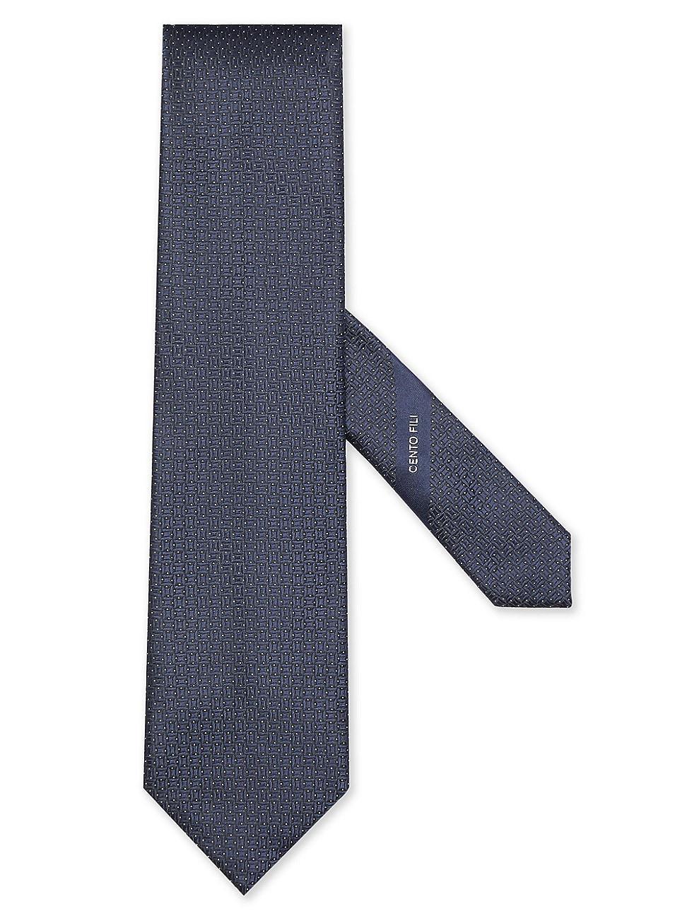 Mens Cento Fili Silk Tie Product Image