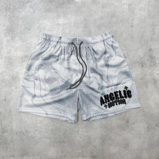 Angelic Motion Cross Street Mesh Shorts Product Image