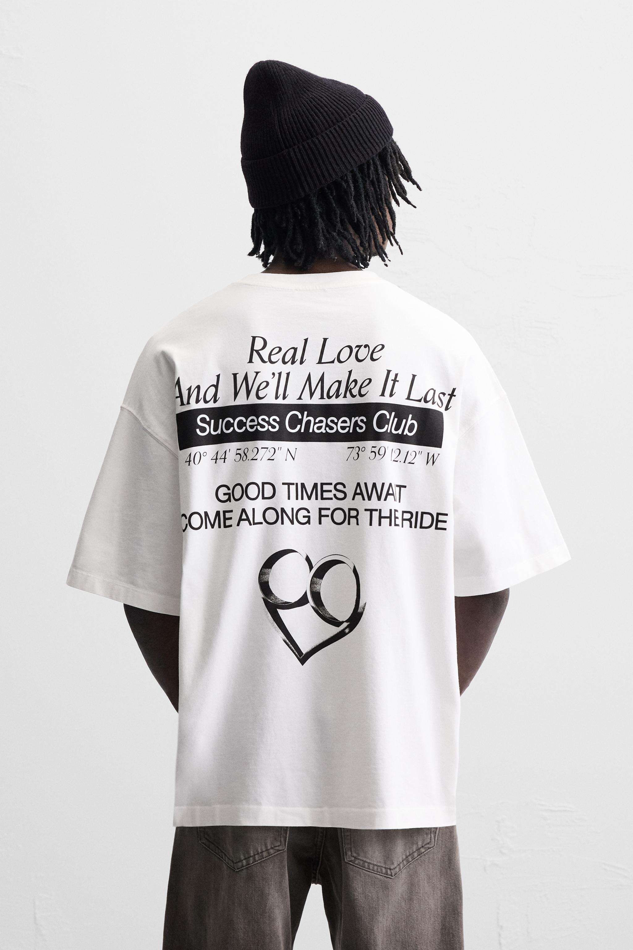 TEXT PRINT T-SHIRT Product Image