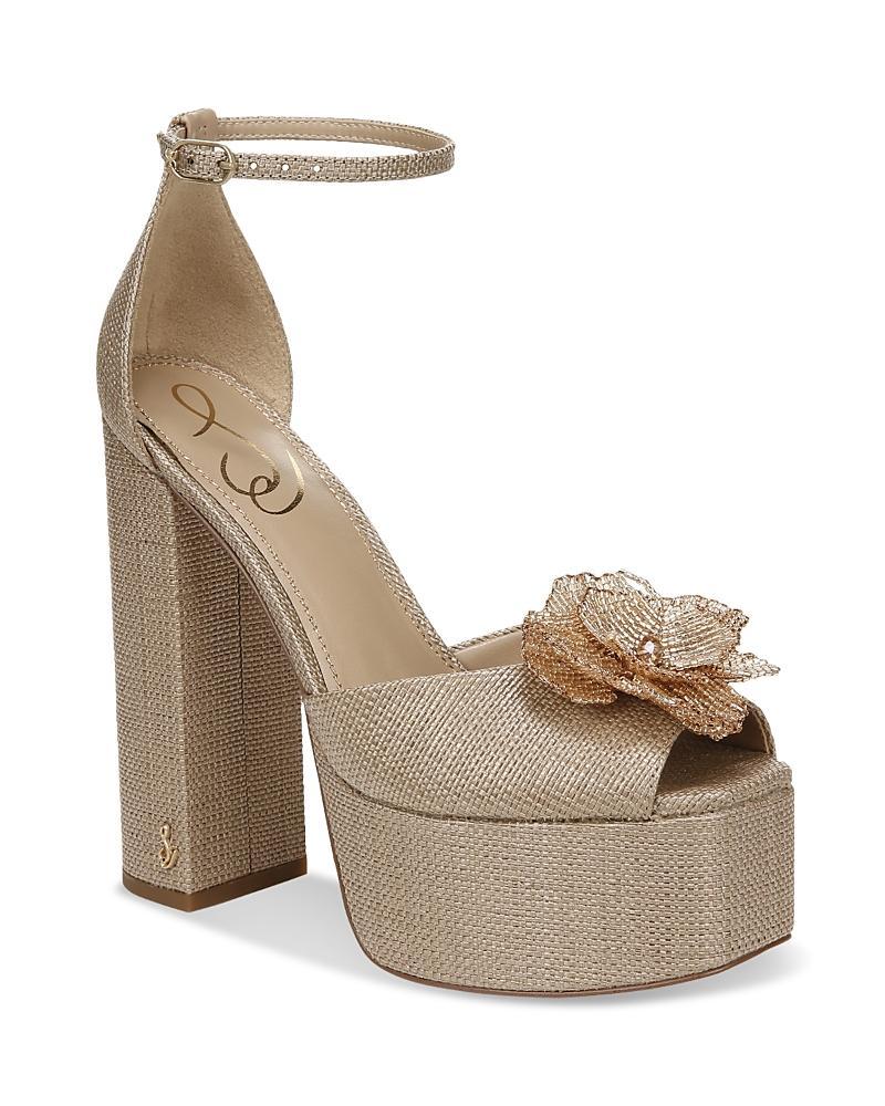 Sam Edelman Kori Ankle Strap Peep Toe Platform Sandal Product Image