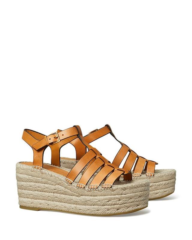 Tory Burch Fisherman Espadrille Platform Wedge Sandal Product Image