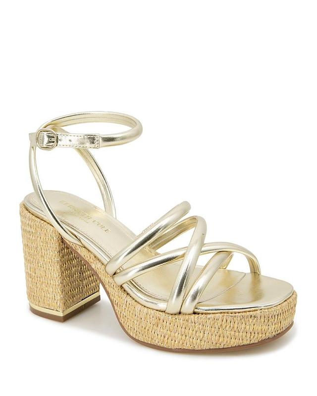 Kenneth Cole Womens Daphne Strappy Platform Sandals Product Image