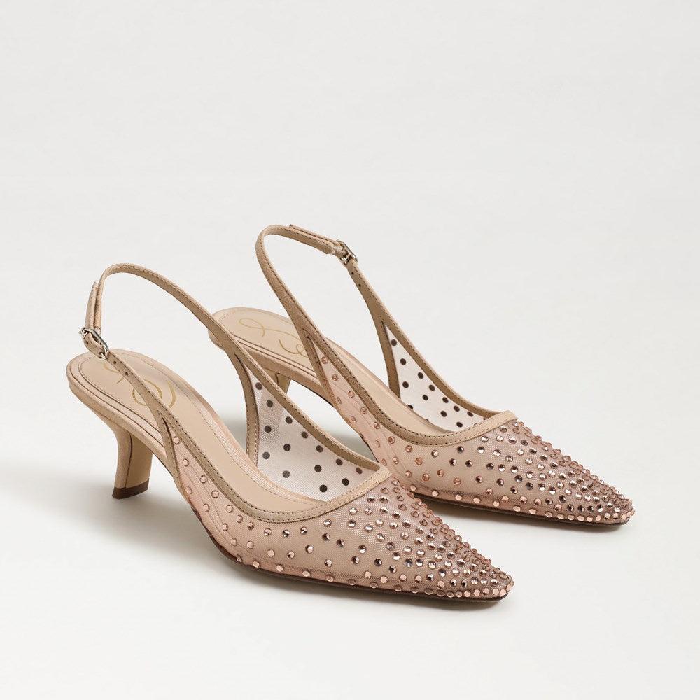 Bianka Mesh Slingback heels Product Image