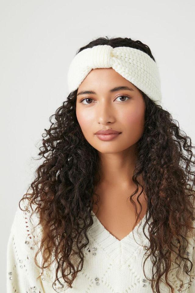 Knotted Purl Knit Headwrap | Forever 21 Product Image