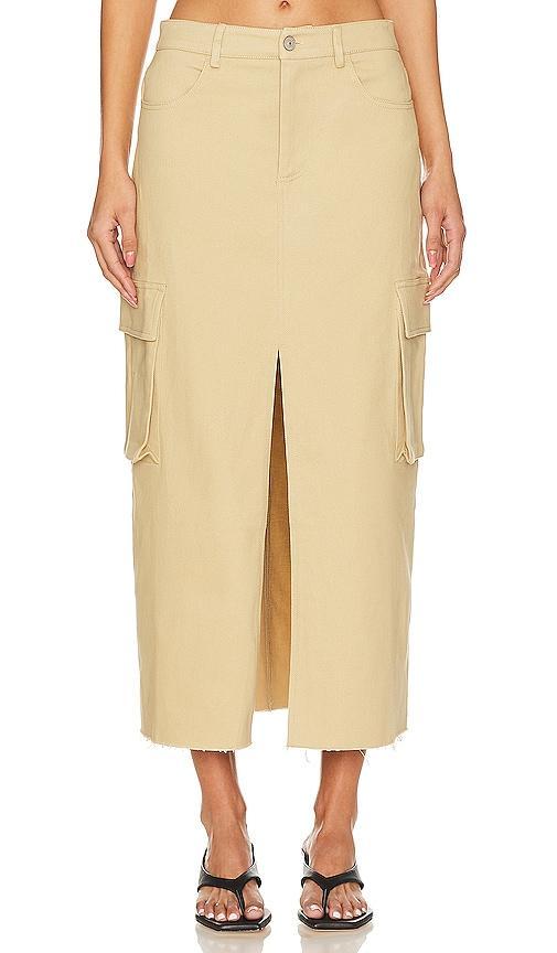 Steve Madden Benson Stretch Twill Cargo Skirt Product Image