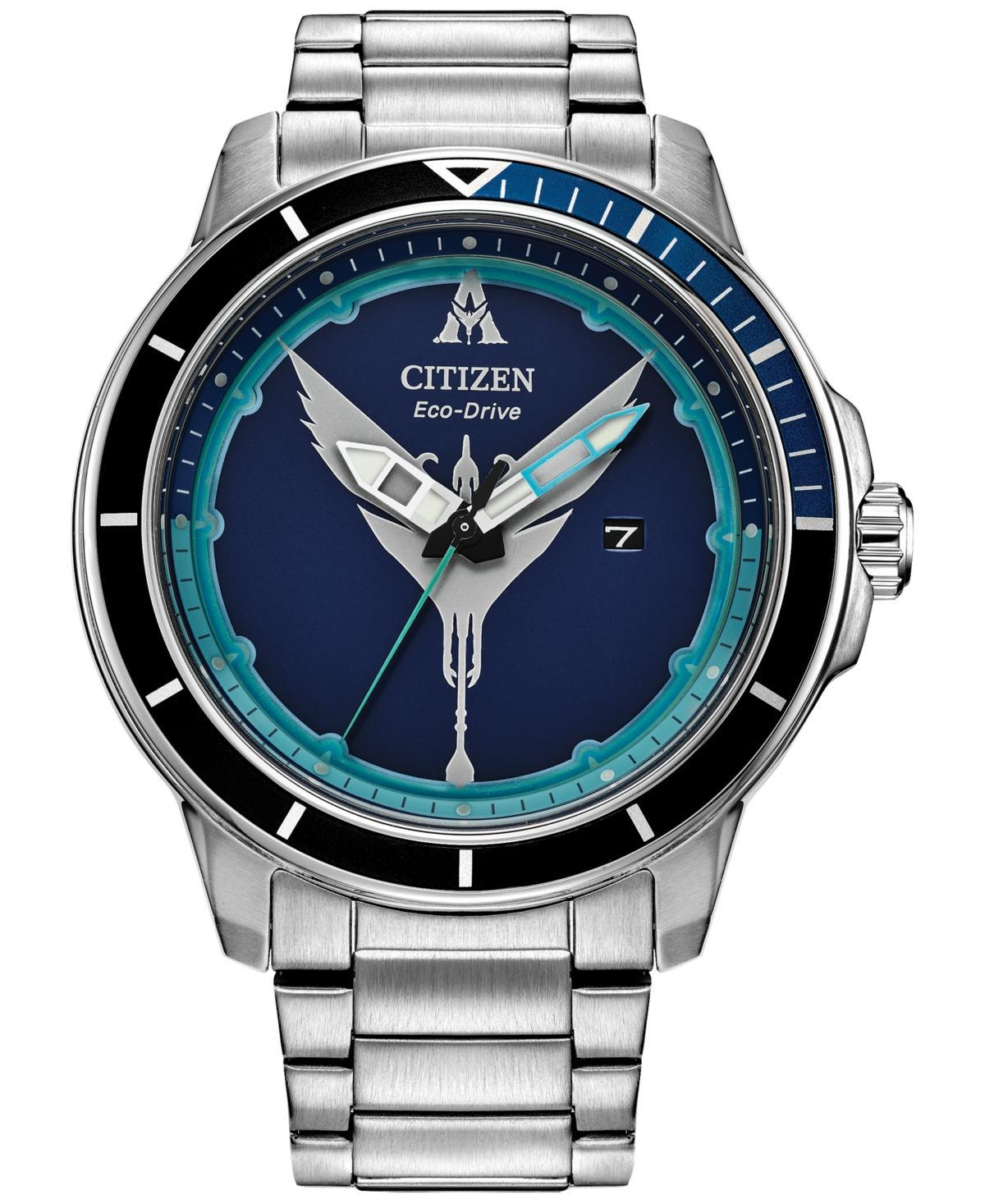 Men's Citizen Disney Avatar Eco-DriveÂ® Watch with Blue Dial (Model: Aw1708-57W) Product Image