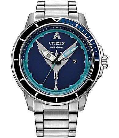 Men's Citizen Disney Avatar Eco-DriveÂ® Watch with Blue Dial (Model: Aw1708-57W) Product Image