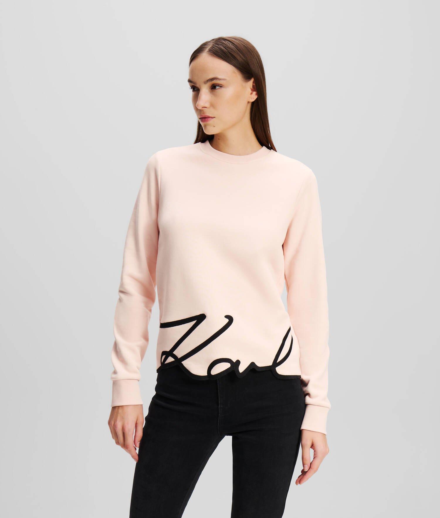 KARL SIGNATURE HEM SWEATSHIRT Product Image