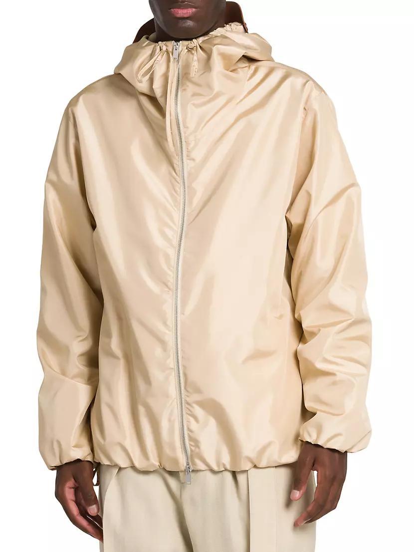 Blouson Hooded Zip-Up Jacket Product Image