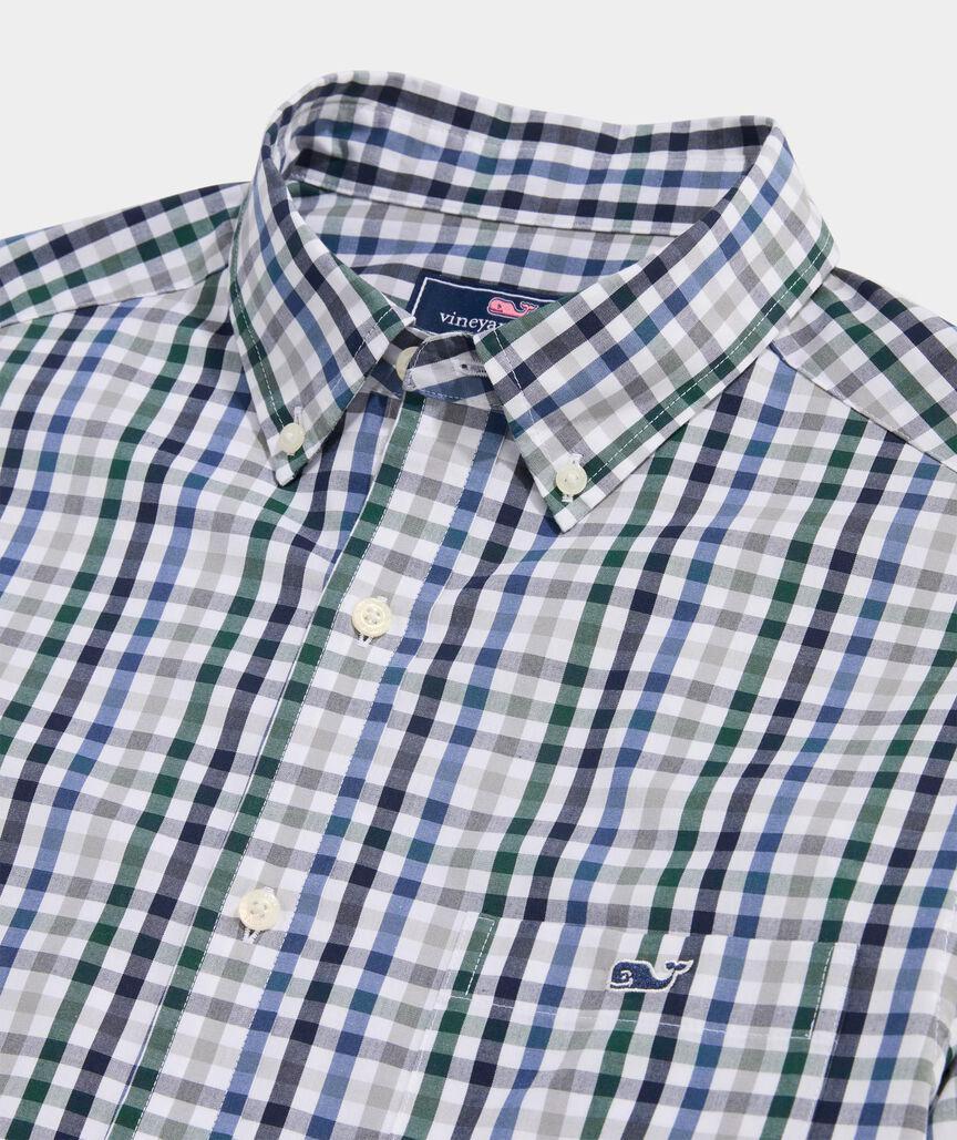 Stretch Poplin Tattersall Shirt Product Image