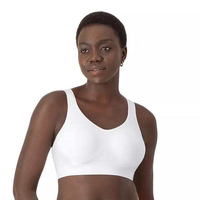 Bali Comfort Revolution ComfortFlex Fit Shaping Wireless Bra 3488, Womens Blue Dot Product Image