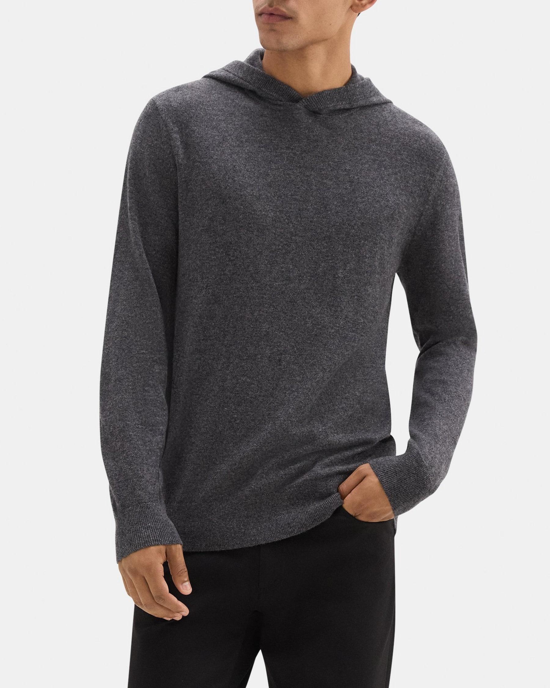 Hoodie in Wool-Cashmere Product Image