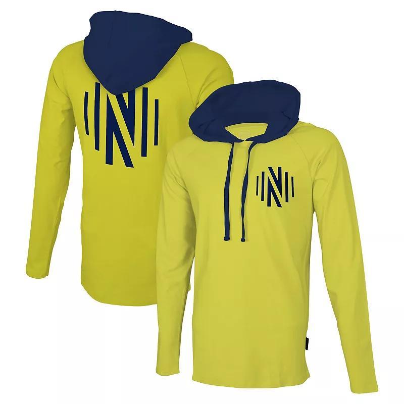 Mens Stadium Essentials Yellow Nashville SC Tradition Raglan Hoodie Long Sleeve T-Shirt Product Image