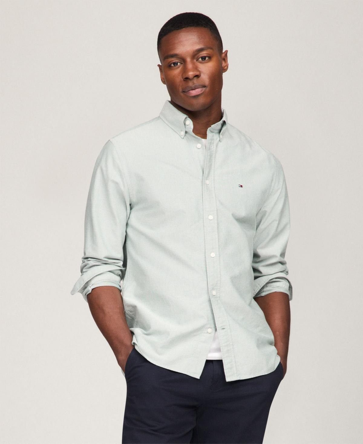 Tommy Hilfiger Mens Regular-Fit Heritage Oxford Shirt Product Image