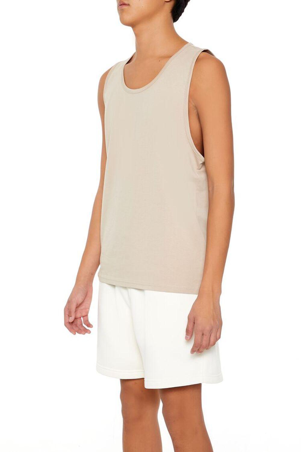 Basic Cotton Scoop Tank Top | Forever 21 Product Image