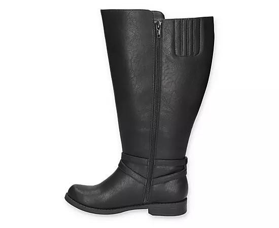 Easy Street Womens Bay Plus Wide Calf Riding Boot Product Image