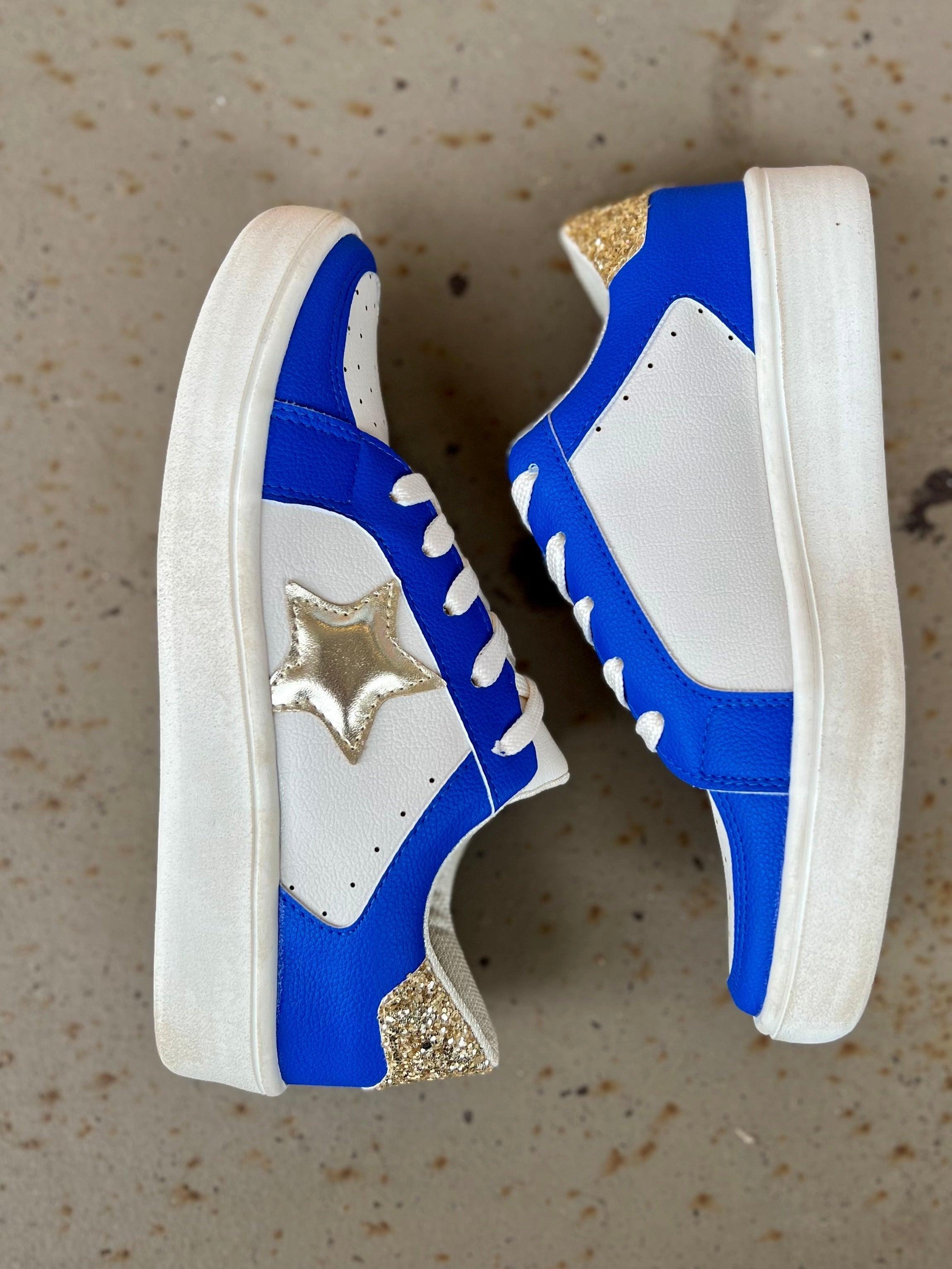 Blue Game Day Sneakers Product Image