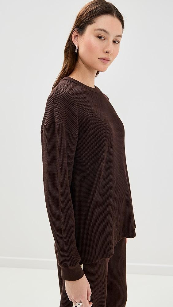 DONNI. The Thermal Crewneck | Shopbop Product Image