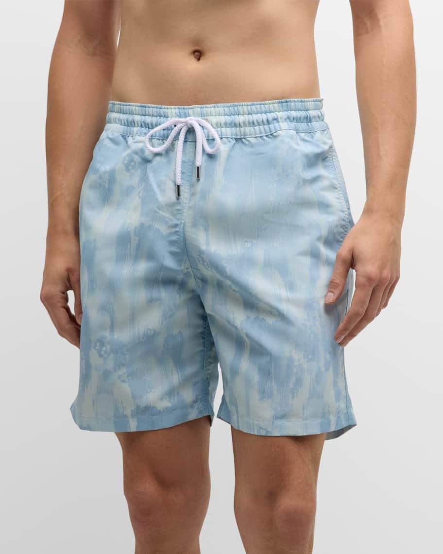 Men's Seascape-Print Swim Shorts Product Image