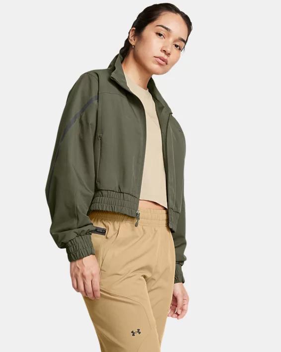 Women's UA Unstoppable Crop Jacket Product Image