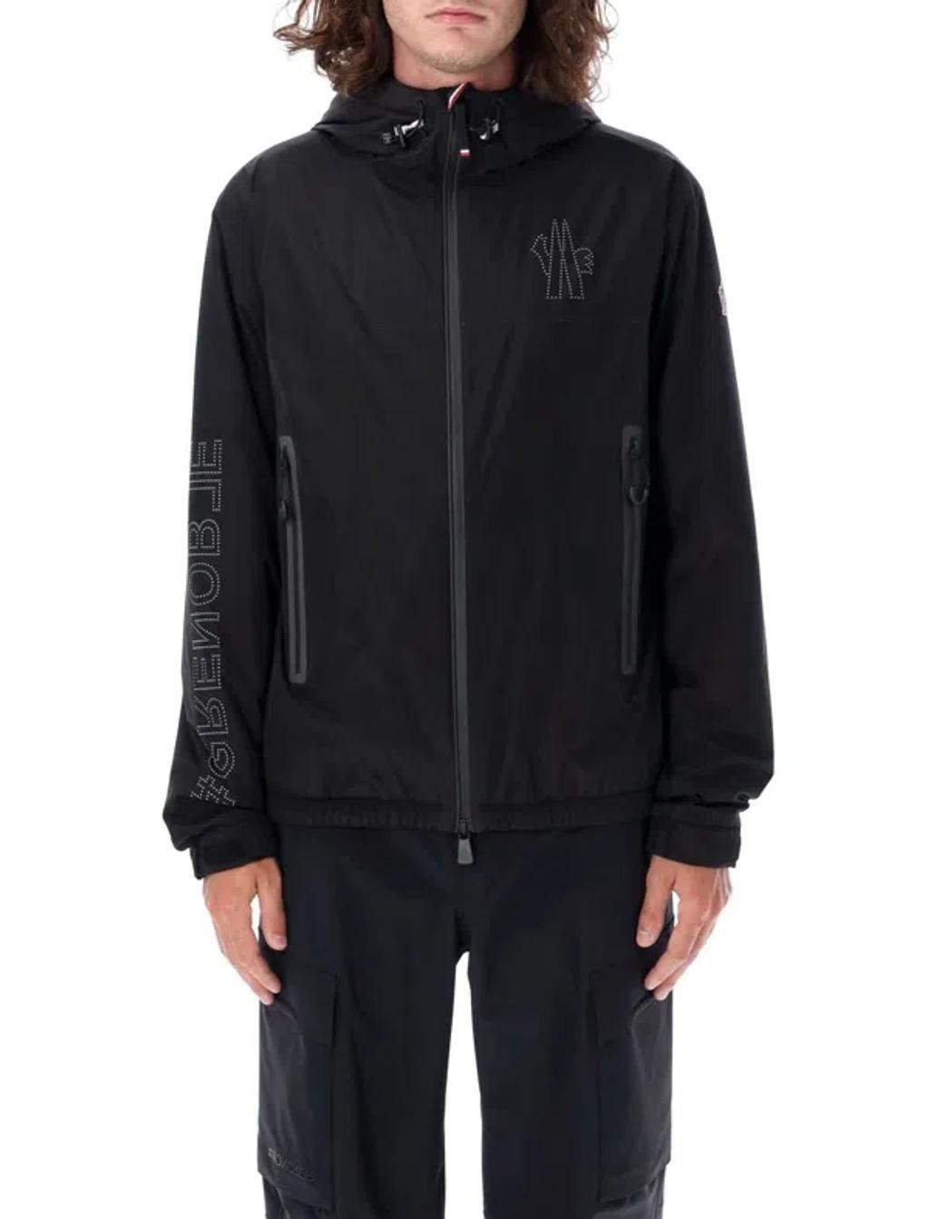 MONCLER Jaman Hooded Jacket In Black Product Image