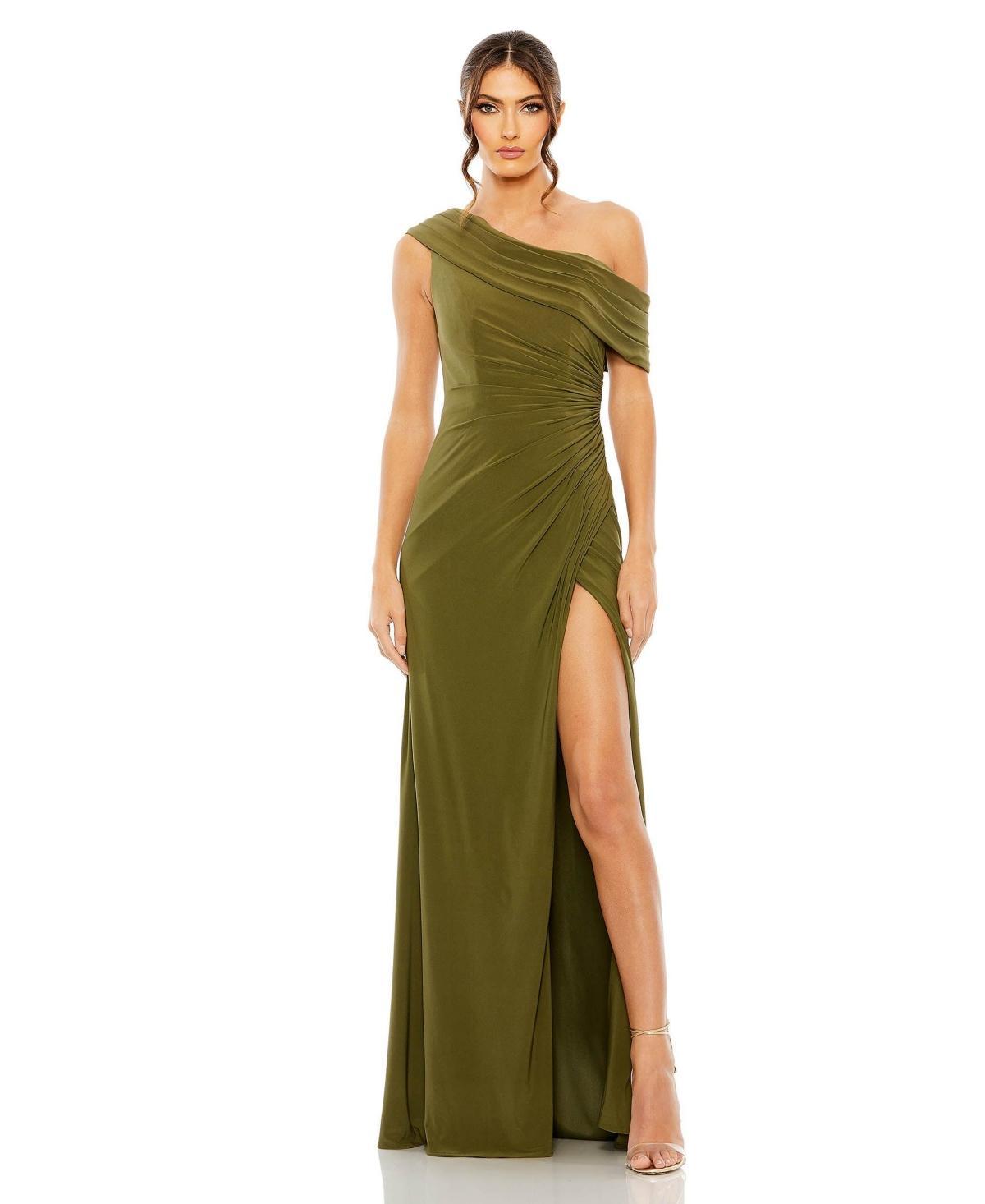 Mac Duggal Womens Womens Ieena One Shoulder Gown Product Image