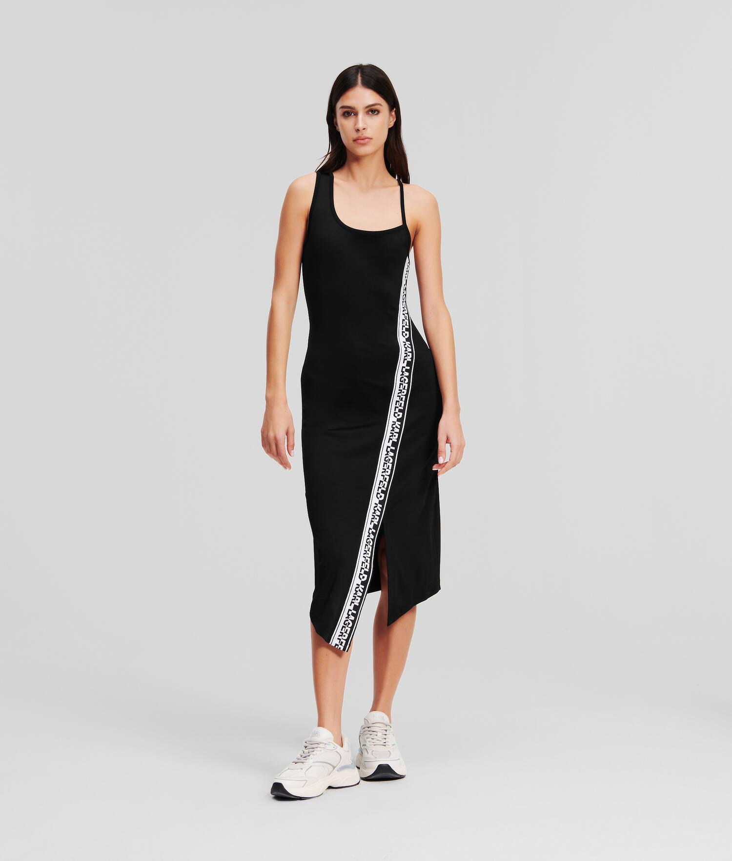 KARL LOGO ASYMMETRIC DRESS Product Image