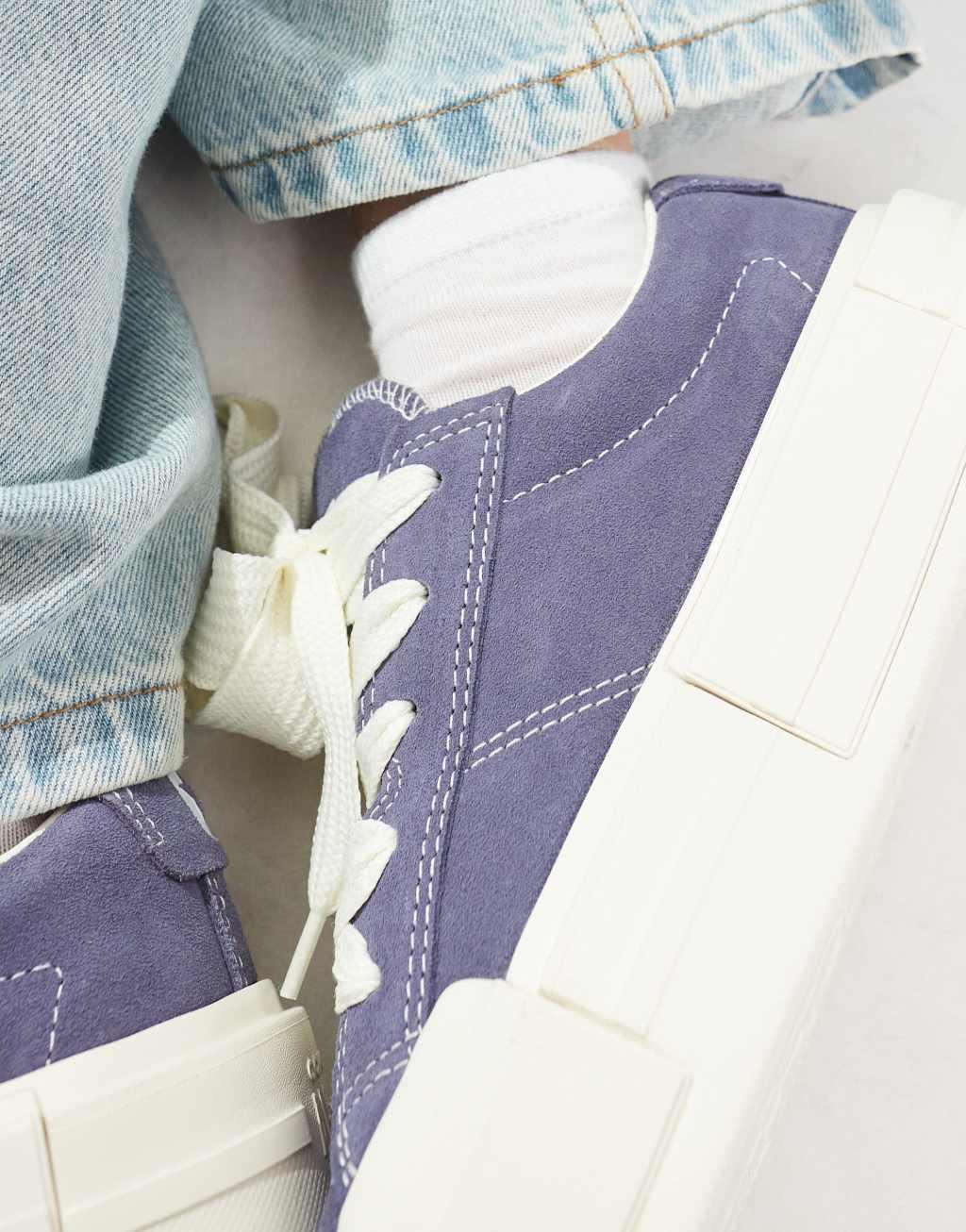 Converse Chuck Taylor All Star Cruise suede sneakers in lilac Product Image