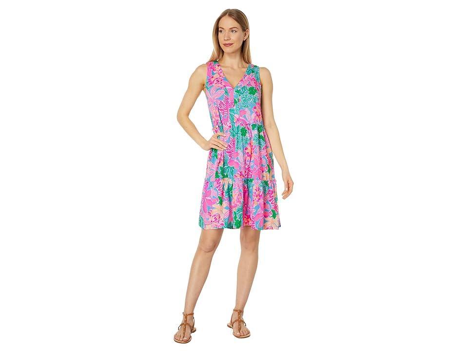 Lilly Pulitzer Lorina Dress Tigers Lair) Women's Dress Product Image