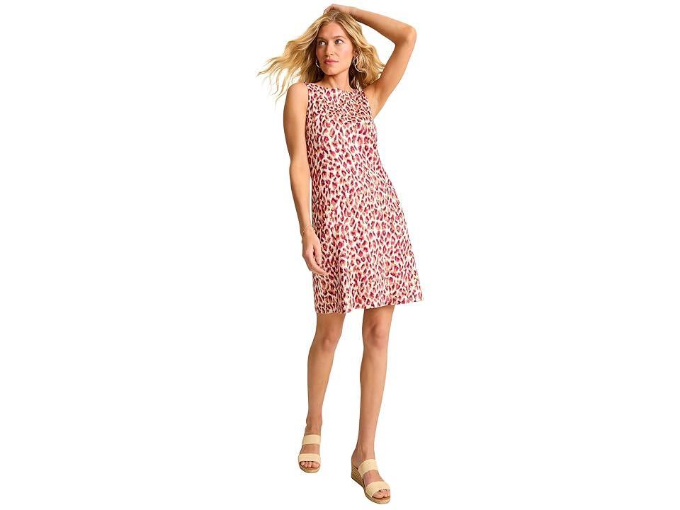 Tommy Bahama Jeweled Jaguar Sleeveless Dress (Bleached Sand) Women's Dress Product Image