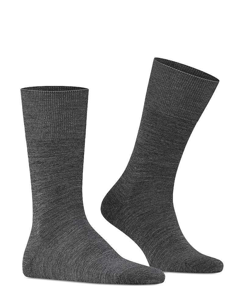 Falke Merino Airport Crew Socks with Cotton Lining (Nutmeg Melange) Men's Low Cut Socks Shoes Product Image