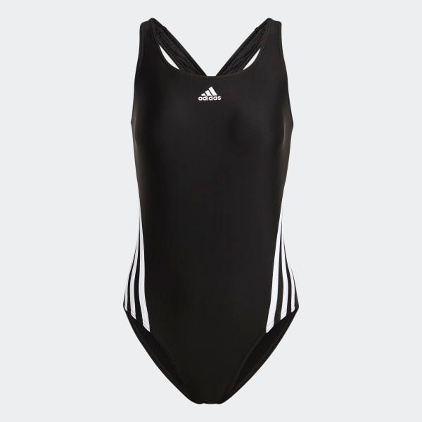 adidas 3-Stripes SwimsuitBlack 14Womens Product Image