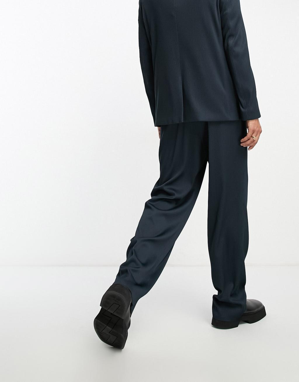 ASOS DESIGN wide leg suit pants Product Image