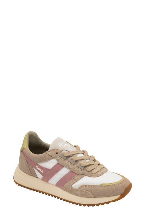 Gola Chicago (Ash/Patina Green/Coral Pink) Women's Shoes Product Image