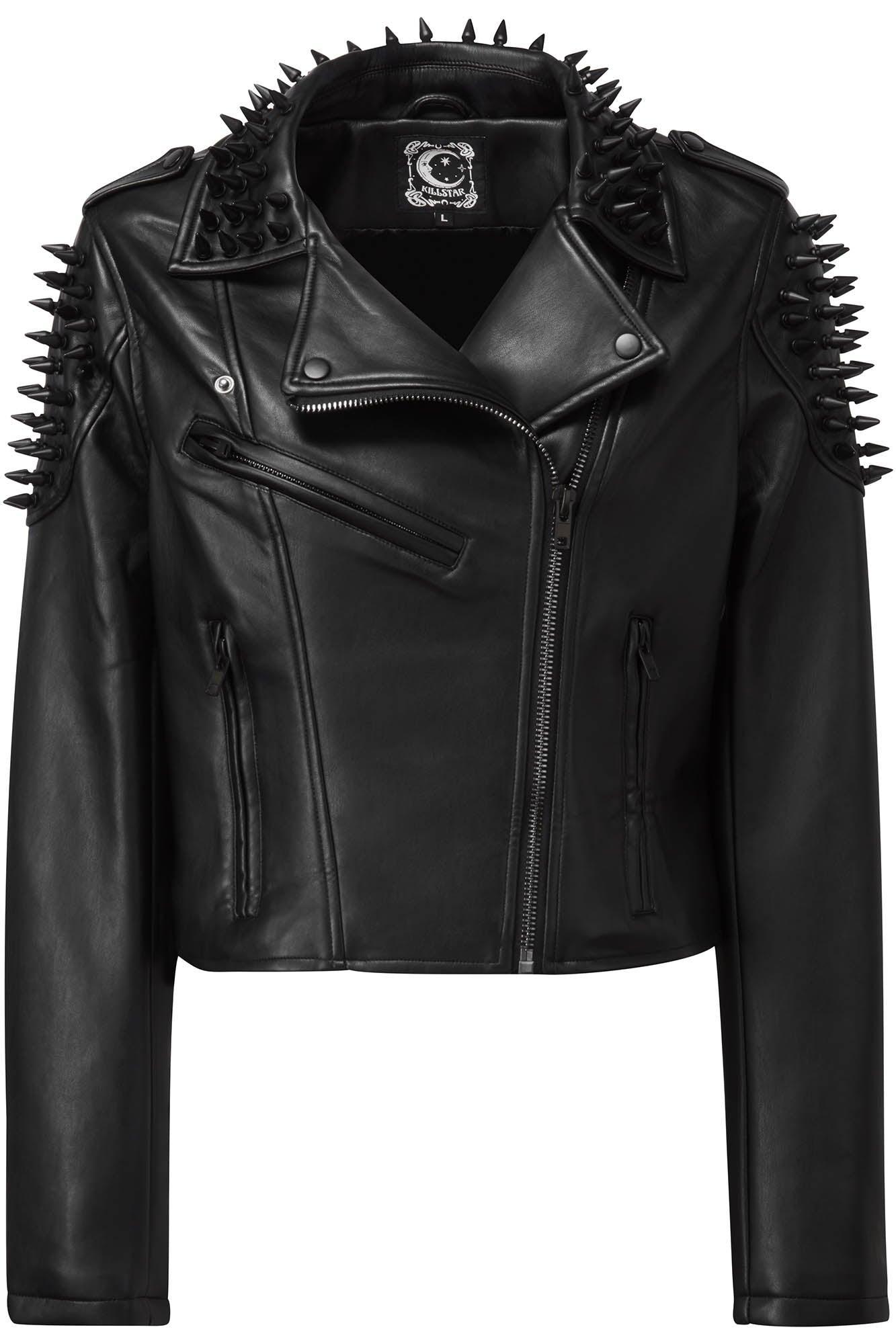 Black Magic Biker Jacket Female Product Image