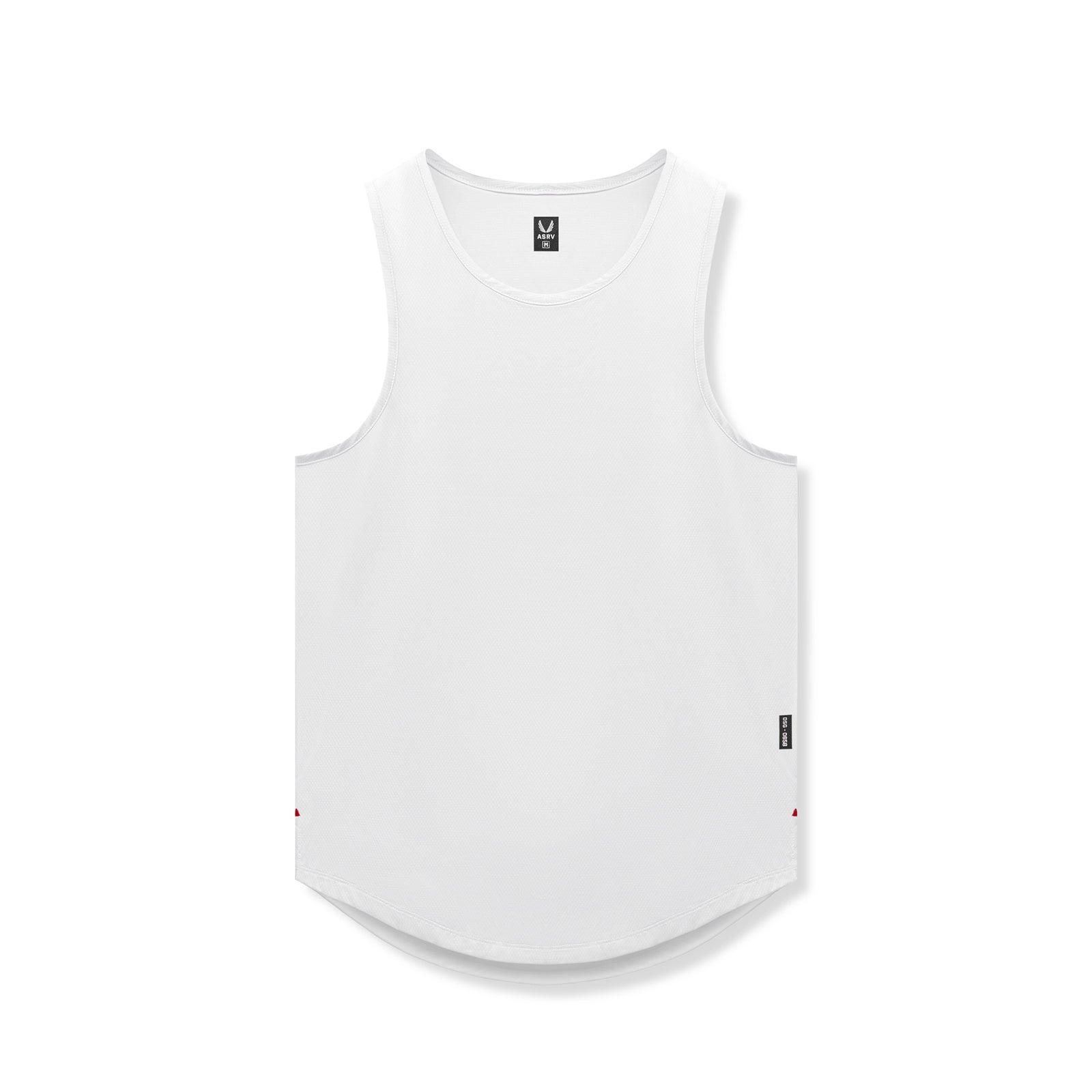 0830. AeroSilver® Tank Top - White Product Image