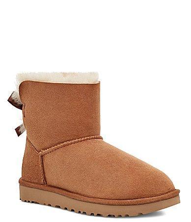 Mini Bailey Bow II Shearling Fur Boots Product Image