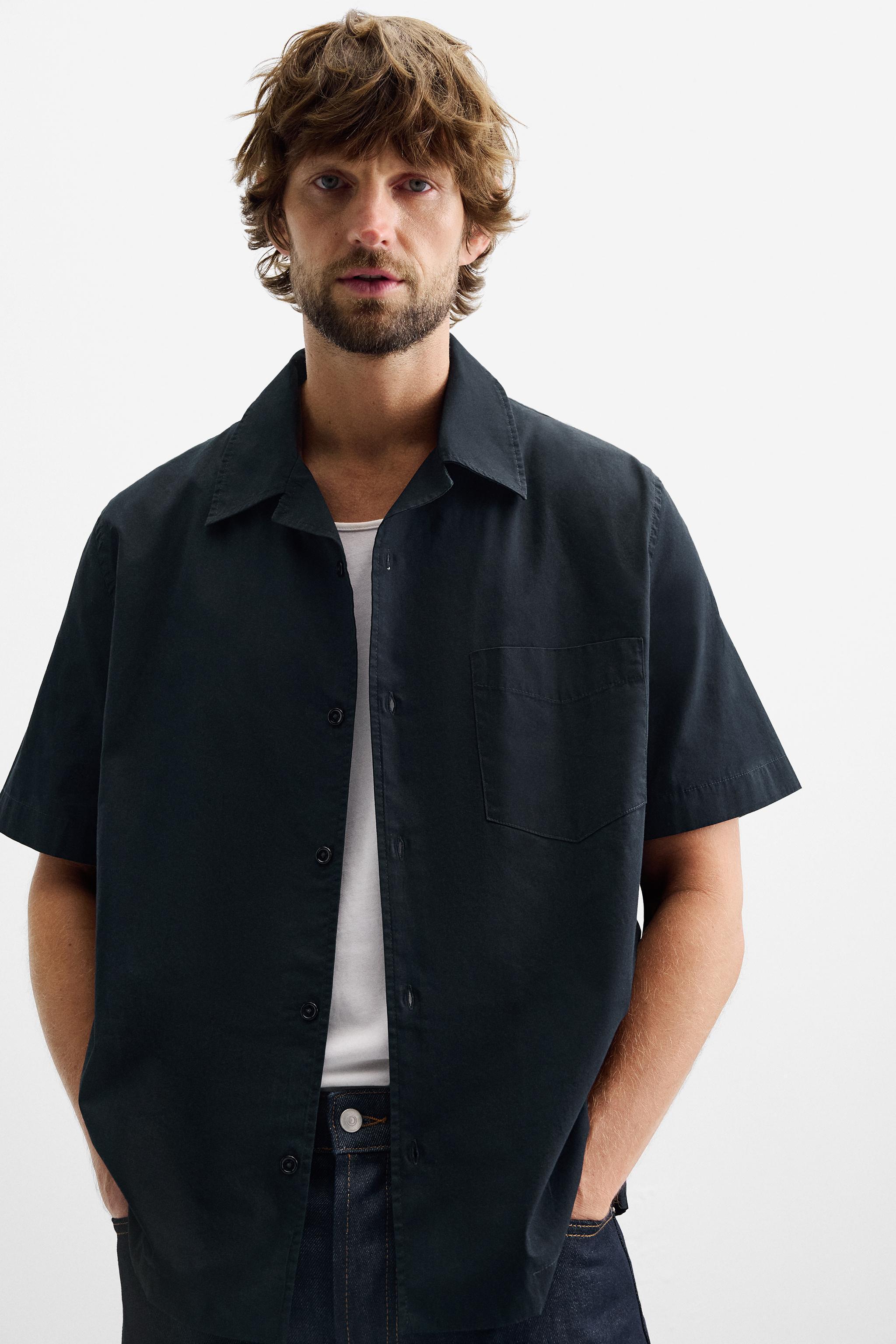 WASHED POPLIN SHIRT Product Image