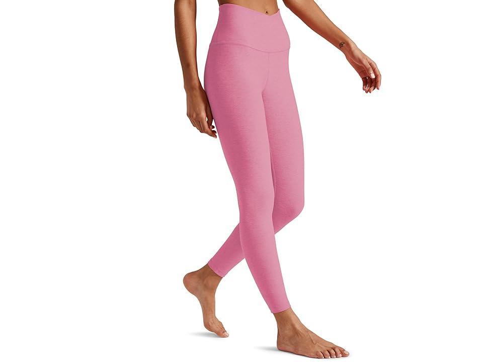 Beyond Yoga Spacedye At Your Leisure High Waisted Midi Legging Red. (also in ). Product Image