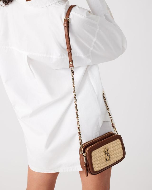 DAISY STRAW BAG NATURAL Female Product Image