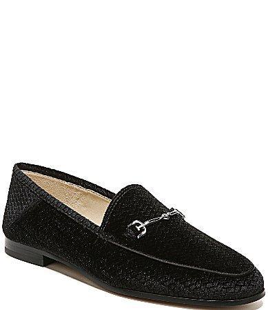 Sam Edelman Loraine Prima Velvet Bit Buckle Career Flat Loafers Product Image