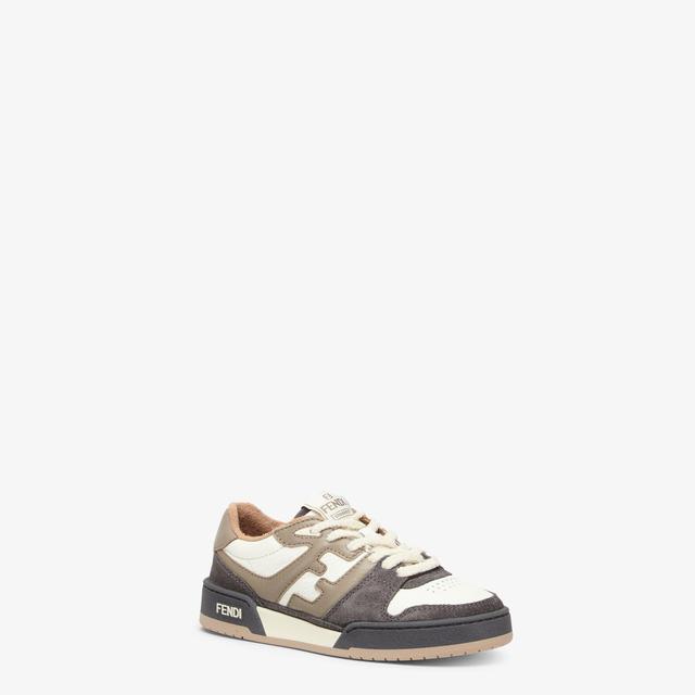 Fendi MatchMulticolor leather low-tops Product Image