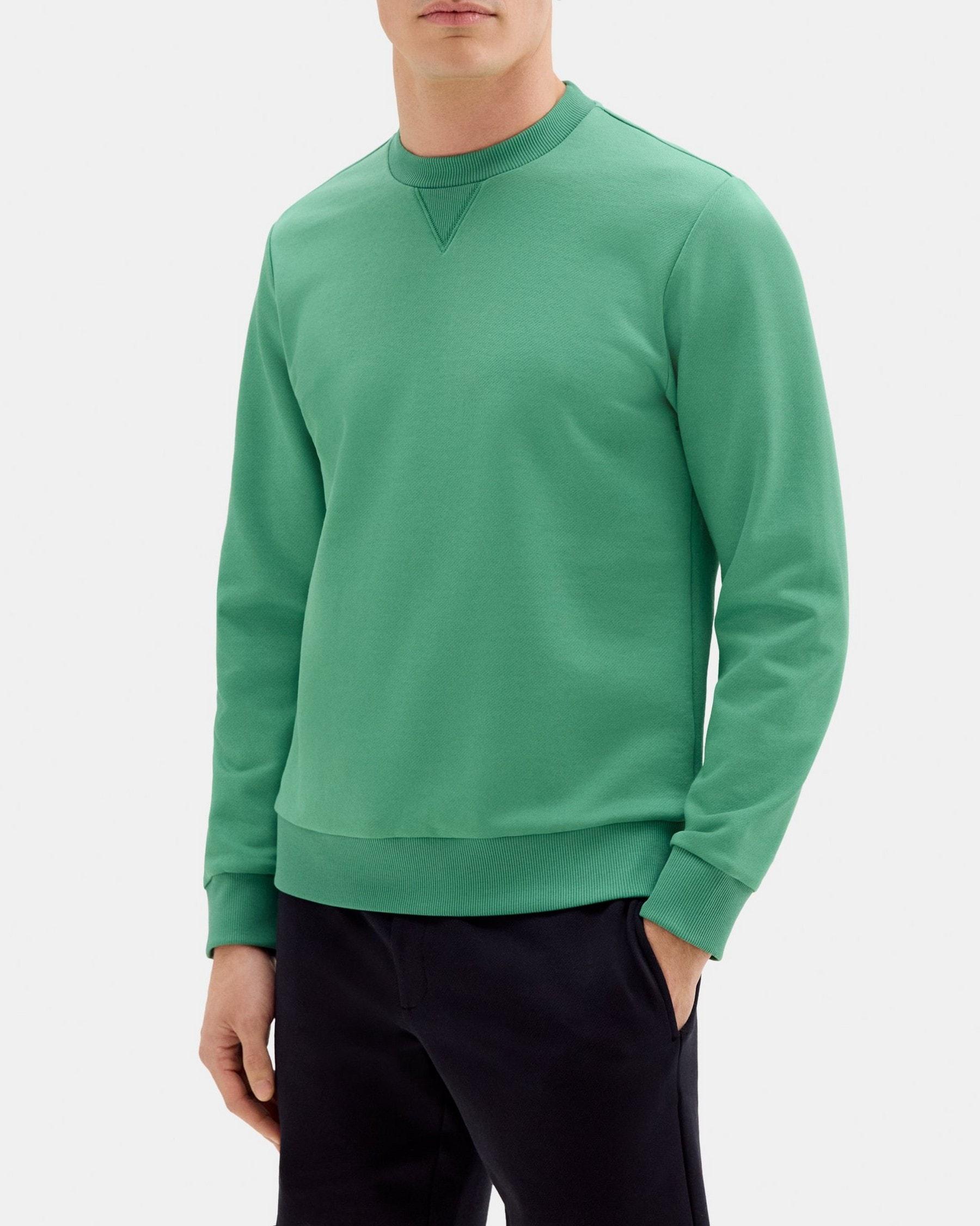 Essential Sweatshirt in Cotton-Blend Terry Product Image