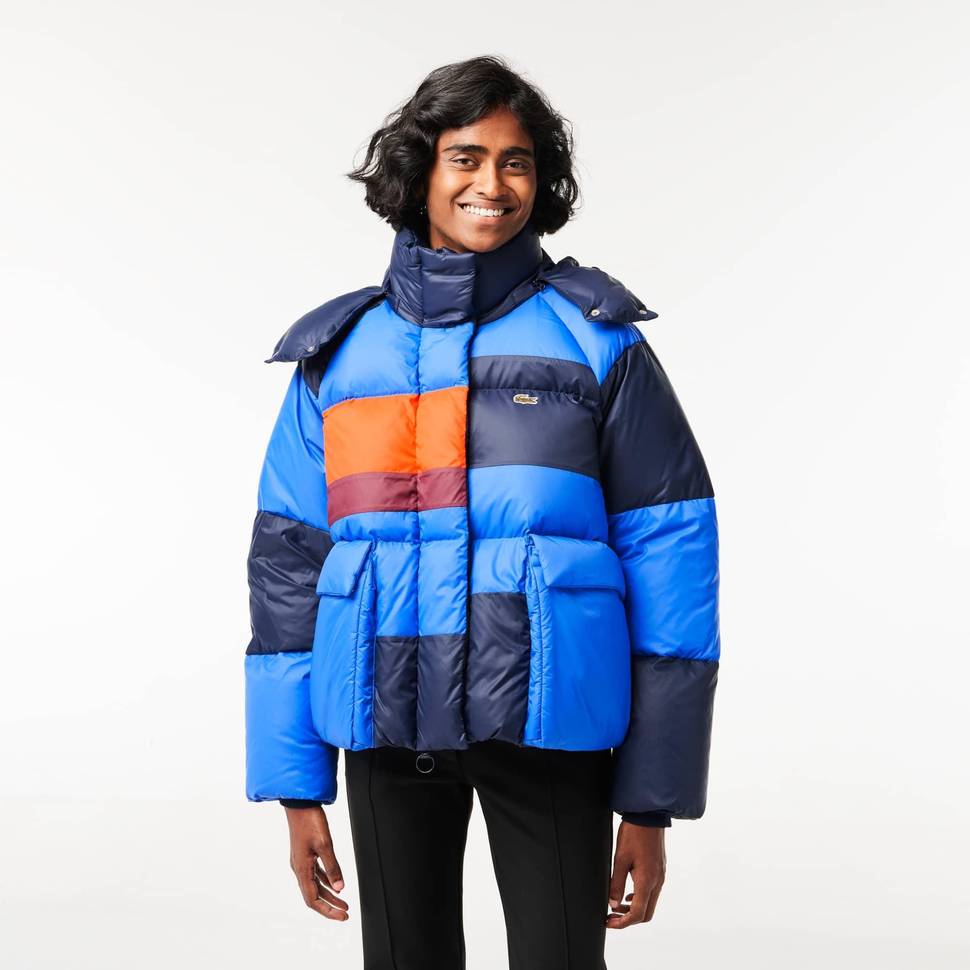 Oversized Removable Hood Puffer Jacket Product Image